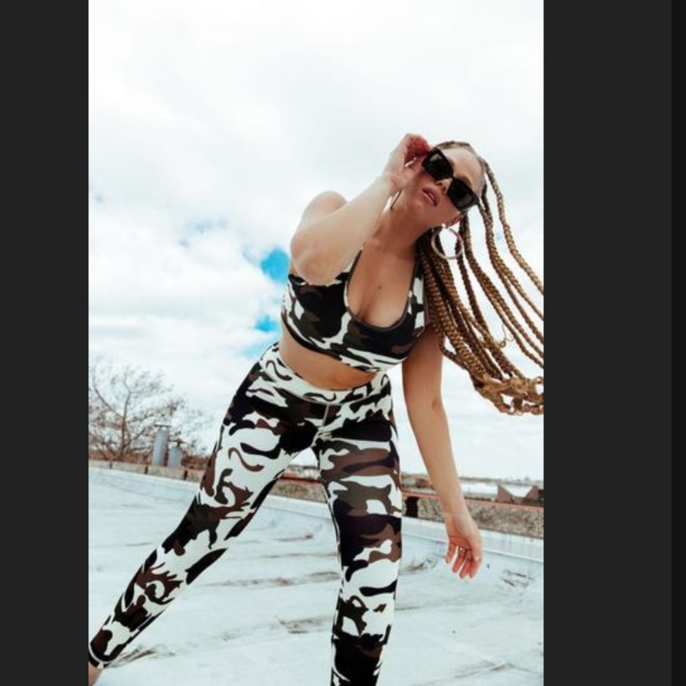 Camouflage Sports bra& leggings